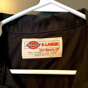 Men’s Dickies XL Black Short Sleeve Shirt